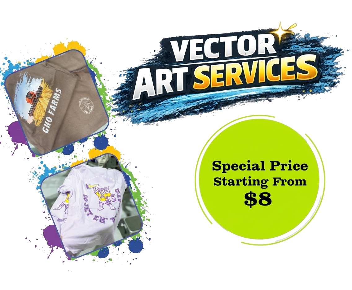 Vector art conversion service sample